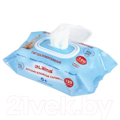 Влажные салфетки детские Laima Kids / 128079 5