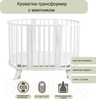 Детская кроватка СКВ 106001 4