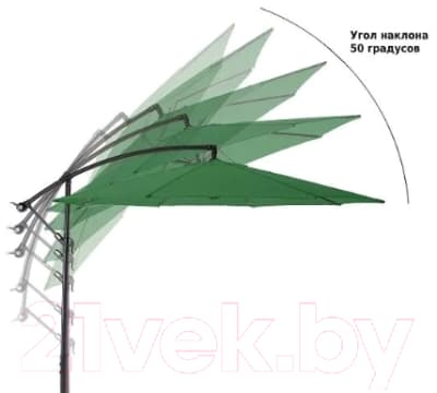 Зонт садовый Green Glade 8004 4