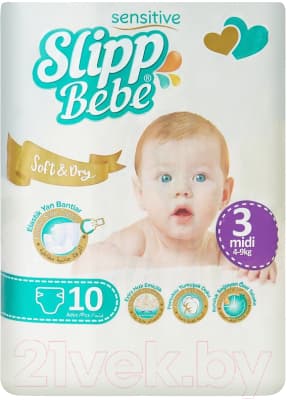 Подгузники детские Slipp Bebe №3 4-9 кг