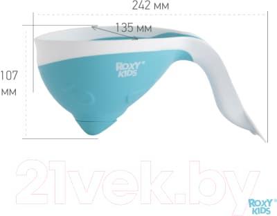Ковшик для купания ROXY-KIDS Flipper RBS-004-MO с лейкой 9
