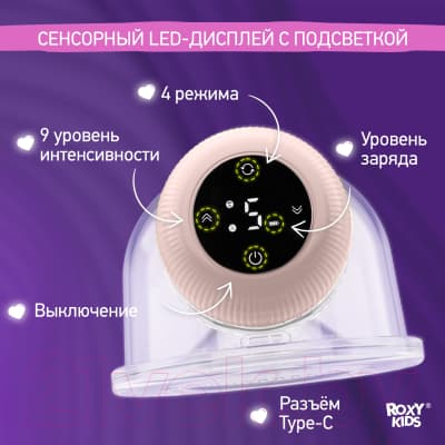 Молокоотсос электрический ROXY-KIDS RBRP-S15-P 7