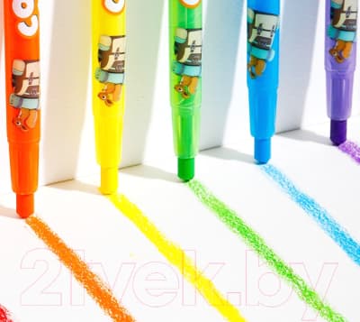 Восковые мелки Deli EC22324 2