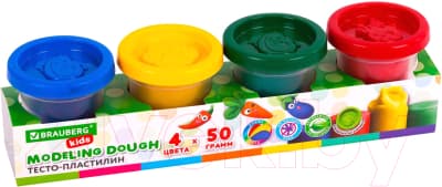 Пластилин Brauberg Kids / 106714