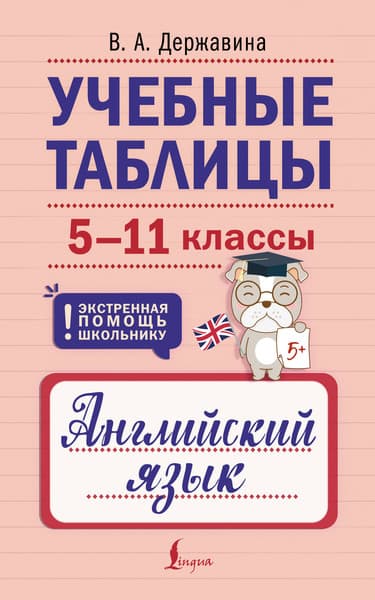 Учебное пособие АСТ Учебные таблицы. Английский язык. 5-11 классы / 9785171611620