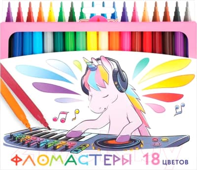 Фломастеры Пифагор Единорог / 152449