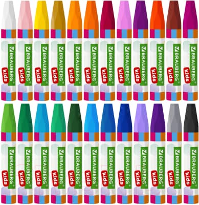 Восковые мелки Brauberg Kids / 271694