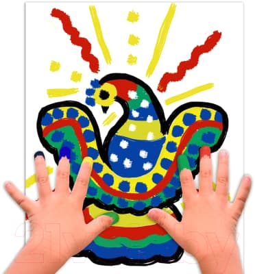 Пальчиковые краски Brauberg Kids / 192399 6