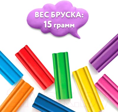 Пластилин Юнландия Веселый шмель / 106673 8
