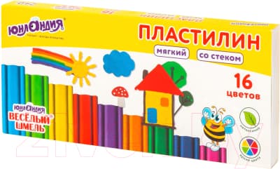 Пластилин Юнландия Веселый шмель / 106673