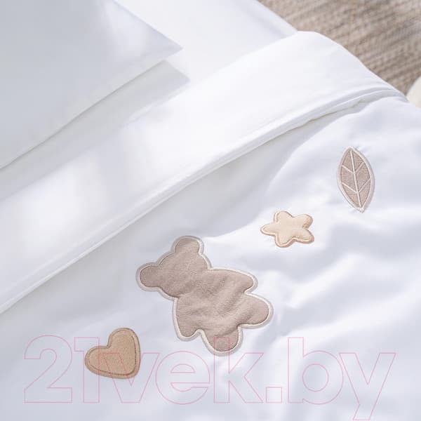 Комплект постельный для малышей Perina Teddy Sateen Collection / ТДСК6-01.3 3