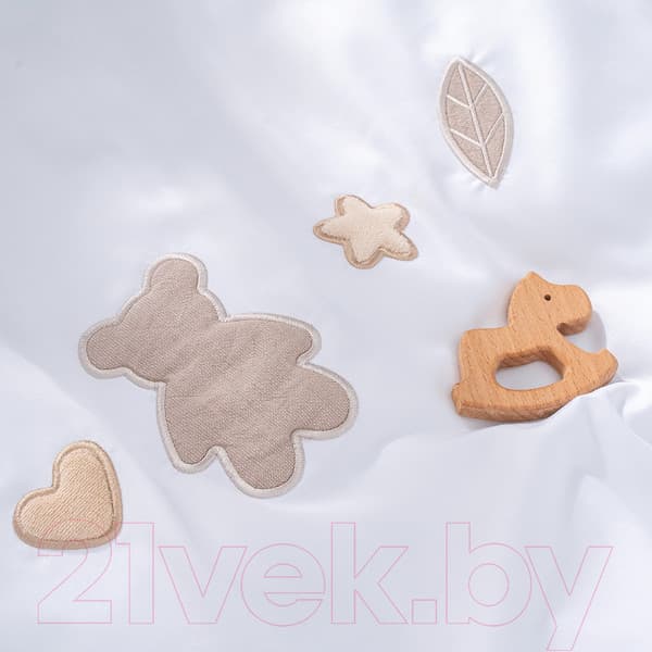 Комплект постельный для малышей Perina Teddy Sateen Collection / ТДСК6-01.3 4