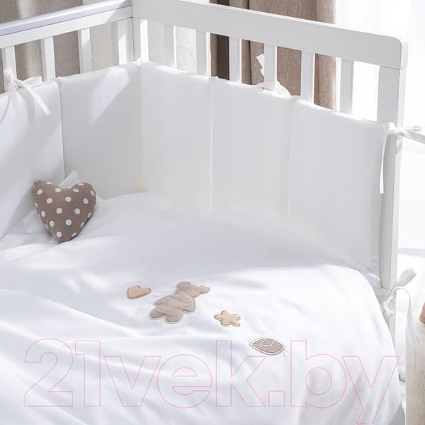 Комплект постельный для малышей Perina Teddy Sateen Collection / ТДСК6-01.3 2