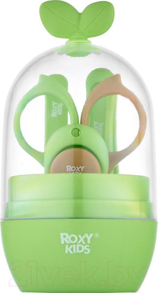 Маникюрный набор детский ROXY-KIDS Листик / RPS-003-G