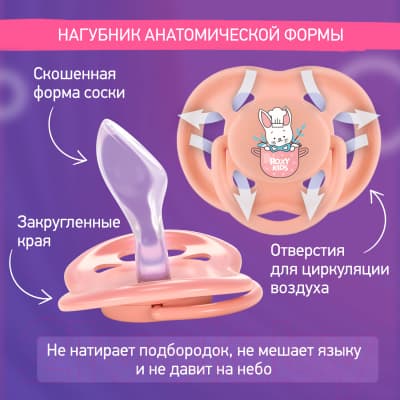 Набор пустышек ROXY-KIDS Bunny / RSS-002 5