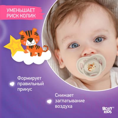 Набор пустышек ROXY-KIDS Tiger / RSS-001 7