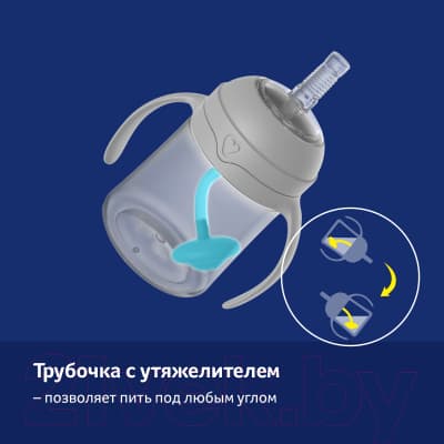 Поильник Lovi С утяжелителем трубочки / 35/364 9