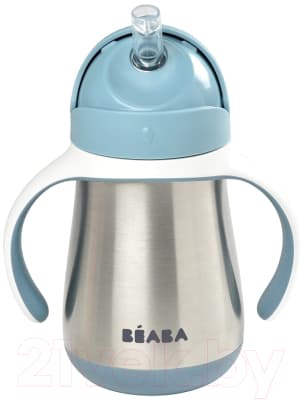 Поильник Beaba Tasse Paille Inox Термос 913481 3
