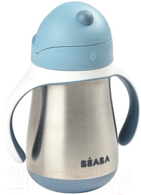 Поильник Beaba Tasse Paille Inox Термос 913481 2