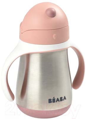 Поильник Beaba Tasse Paille Inox Термос 913482 2