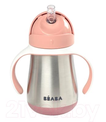 Поильник Beaba Tasse Paille Inox Термос 913482 3
