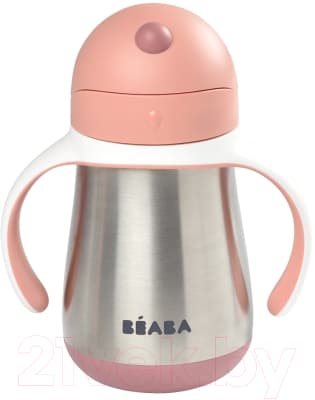 Поильник Beaba Tasse Paille Inox Термос 913482 4