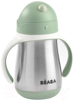 Поильник Beaba Tasse Paille Inox Термос 913535 2