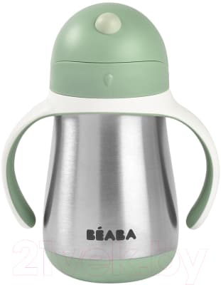 Поильник Beaba Tasse Paille Inox Термос 913535 4