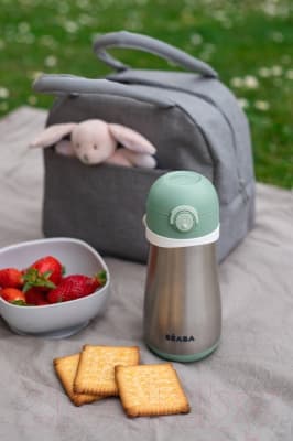 Поильник Beaba Gourde Inox + Anse Термос 913539 10