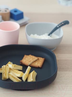 Набор посуды для кормления Beaba Coffret Repas Silicone Night Blue / 913506 5