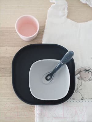 Набор посуды для кормления Beaba Coffret Repas Silicone Night Blue / 913506 4