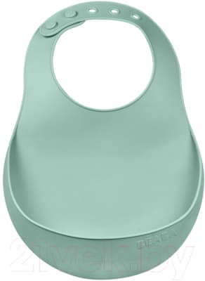 Нагрудник детский Beaba Bavoir Silicone Sage Green 913541