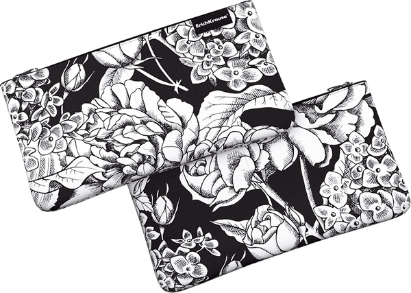 Пенал Erich Krause Light Flower Sketch / 60439