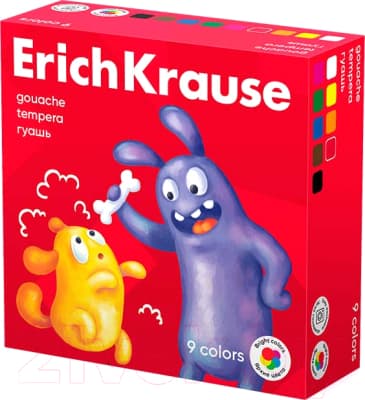 Гуашь Erich Krause Jolly Friends / 61414