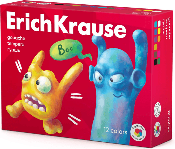 Гуашь Erich Krause Jolly Friends / 61415