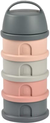 Набор контейнеров для детского питания Beaba Boite Doseuse Minera Grey/Pink 911713 2