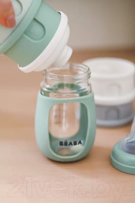 Поильник Beaba Biberon Verre Sil 913537 7