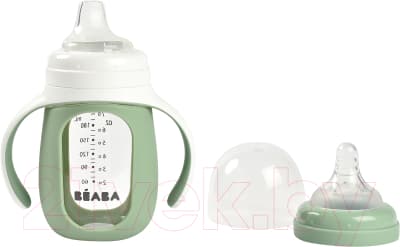 Поильник Beaba Biberon Verre Sil 913537