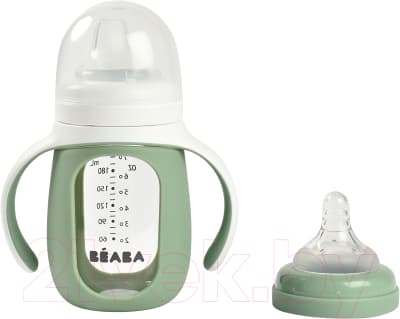 Поильник Beaba Biberon Verre Sil 913537 2