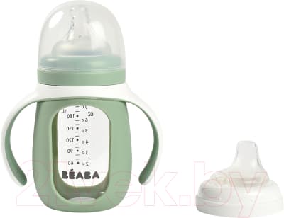 Поильник Beaba Biberon Verre Sil 913537 3