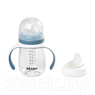 Поильник Beaba 2 In 1 Learning Cup 913477 4