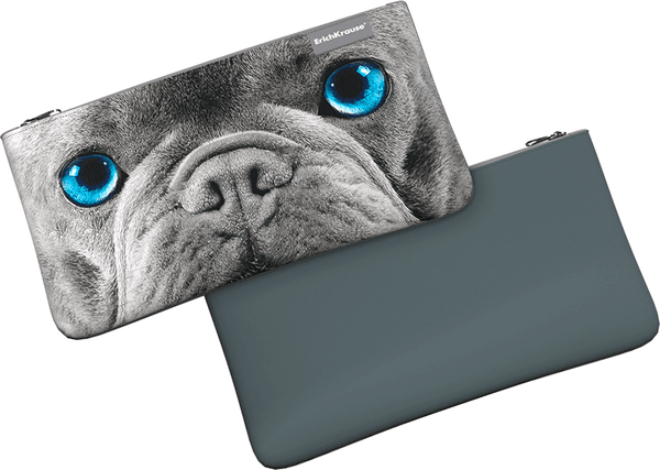 Пенал Erich Krause Light Grey Dog / 60441