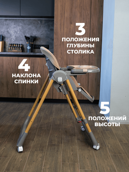 Стульчик для кормления Martin Noir Sirius 4