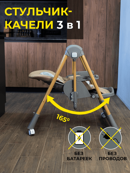 Стульчик для кормления Martin Noir Sirius 2
