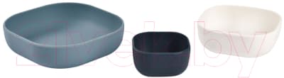 Набор тарелок для кормления Beaba Bols Silicone Gigognes 913566 2