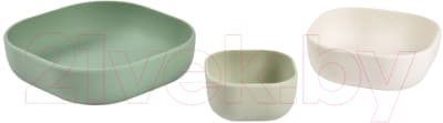 Набор тарелок для кормления Beaba Bols Silicone Gigognes 913567 2