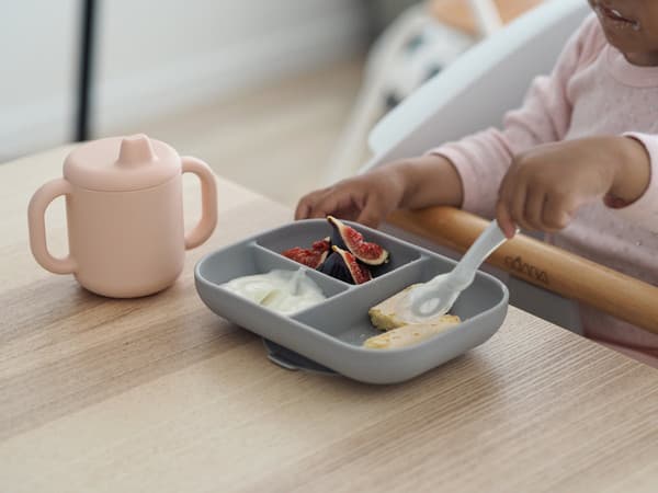 Набор посуды для кормления Beaba Coffret Apprentiss Silic Рink 913527 5
