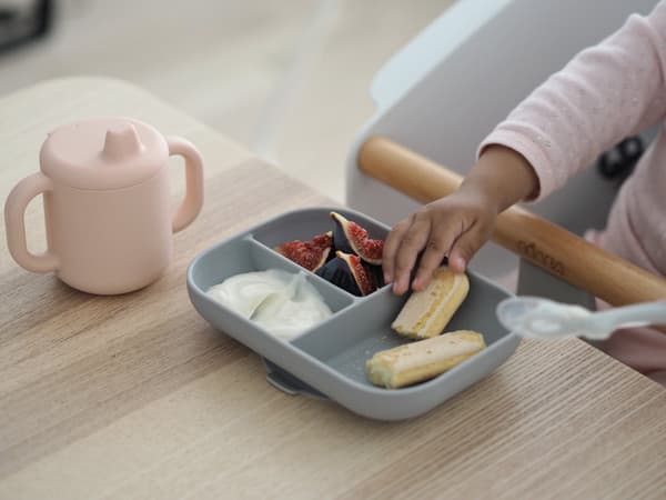 Набор посуды для кормления Beaba Coffret Apprentiss Silic Рink 913527 2