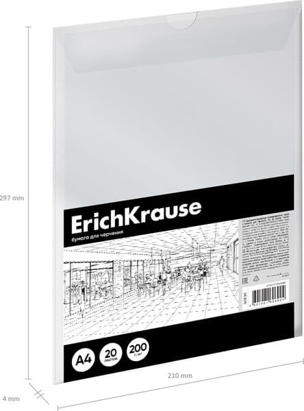 Набор бумаги для рисования Erich Krause Art / 60690 2