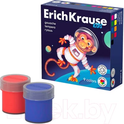 Гуашь Erich Krause Kids Space Animals / 61409 2